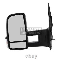 Miroir de porte latérale long bras manuel pour Mercedes Sprinter Van 2006-2019, côté passager