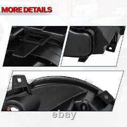 Paire de phares noirs/transparents pour Dodge/Mercedes-Benz/Freightliner Sprinter 07-13