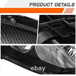 Pour phares noirs/transparents de style OE pour Dodge/Mercedes/Freightliner Sprinter 07-13