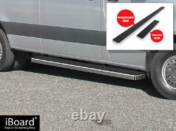Premium 5 Argent Iboard Étapes Latérales Fit 10-21 Dodge Mercedes-benz Sprinter