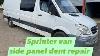 Réparation De La Bosse Du Panneau Latéral Du Fourgon Mercedes Sprinter - Carrosserie Mercedessprinter Sprintercampervan