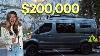 Shocking 200k Van Life Tour 4x4 Mercedes Sprinter Avec Une Puissance Illimitée U0026 Home Automation