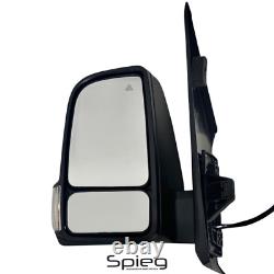 Side Mirror Pour 2019-2022 Sprenter Van Avec Bsm Power Folding Driver Side