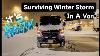 Survivre À La Tempête D'hiver Dans La Vanlife Sprinter 4x4