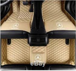 Tapis De Sol De Voiture Personnalisée Pour Mercedes Benz W204 W205 C180 C200 C300 C350 5seats