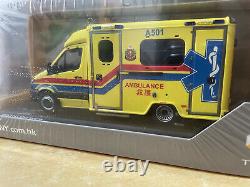 Tiny 1/43 Mercedes Benz Sprinter A501 Hong Kong Fsd Ambulance 2 Côté Dr Toysoul
